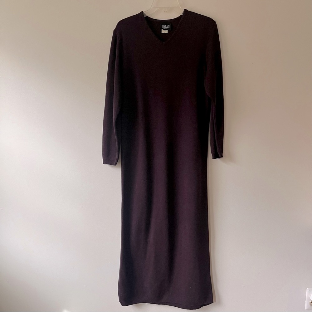 Eileen Fisher Long Sweater Dress S